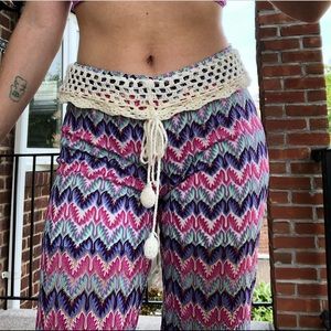 Crocheted Beach Pants